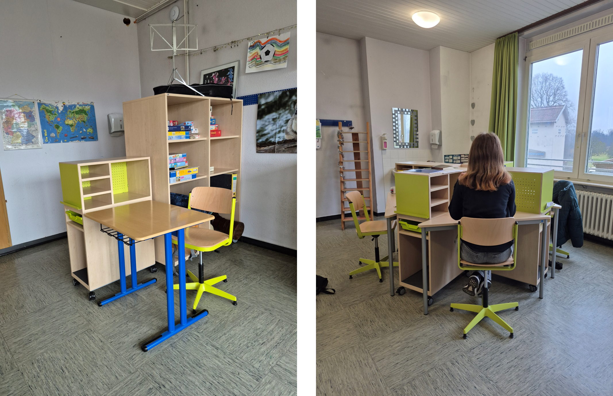 Klassenzimmer Alexia Schule