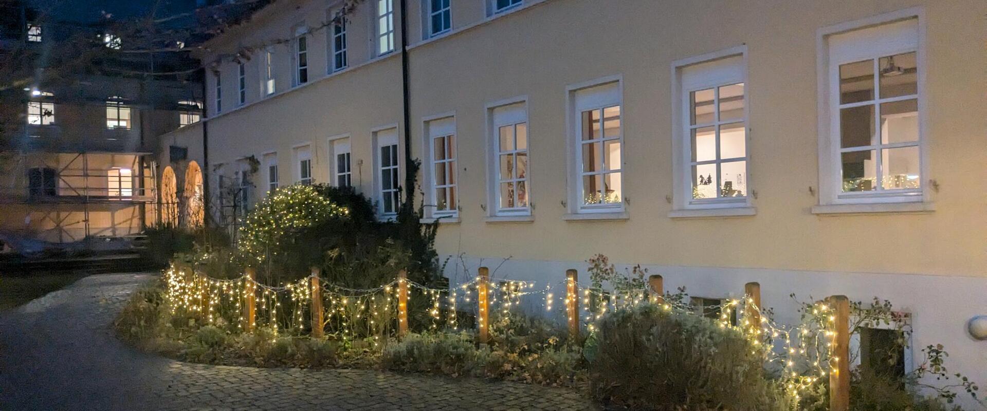 Nikolaus zu Besuch in der Alexia-Schule